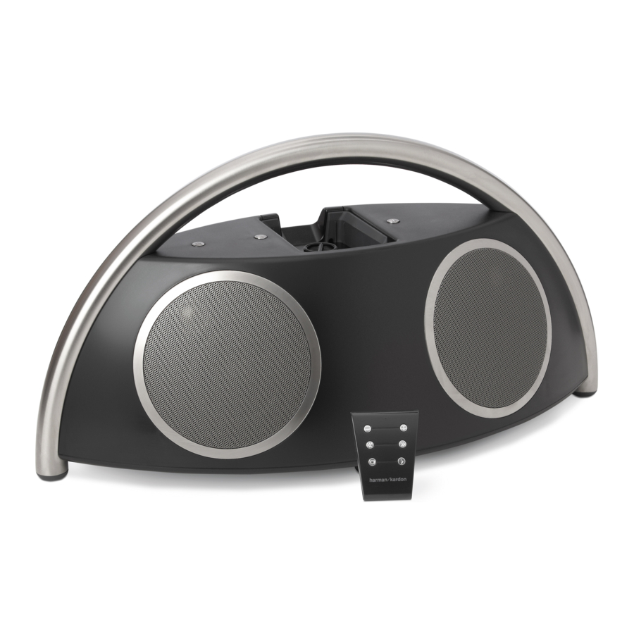 Harman Kardon go+play User Manual