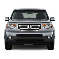 Honda 2013 Pilot EX-L Technology Reference Manual