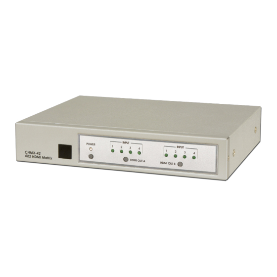 Cypress CHMX-42 Operation Manual