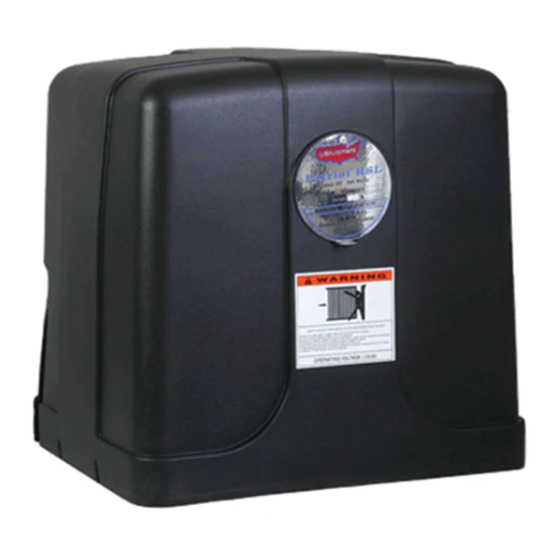 USAutomatic PATRIOT RSL Installation & Owner's Manual