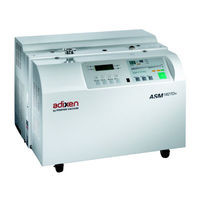 Adixen ASM 192 T2D PLUS User Manual