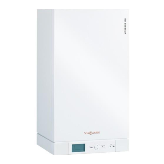 Viessmann Vitodens 100 Series Installation And Service Instructions Manual