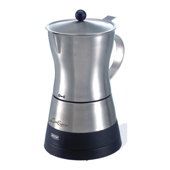 Beem Lattespresso M300-F Instruction Manual