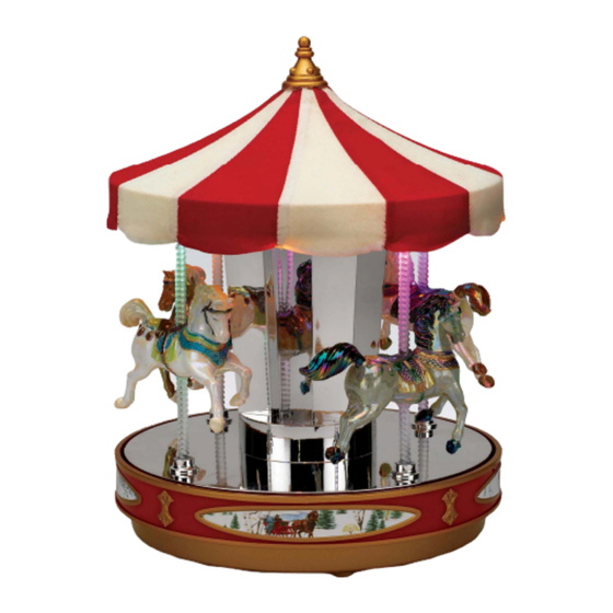 Mr. Christmas Grand Carousel Manual