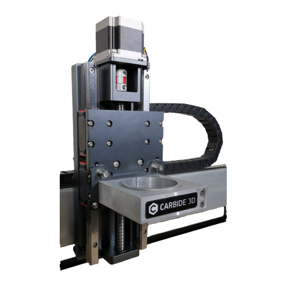 Carbide 3D HDZ 3.3 Step-By-Step Manual