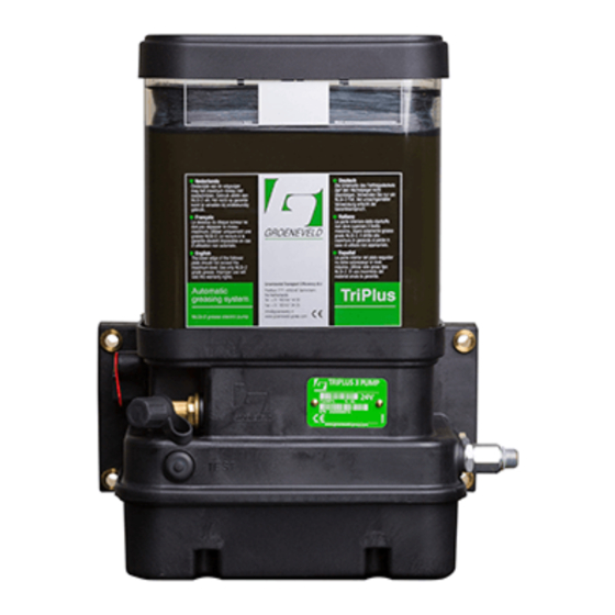 GROENEVELD TRIPLUS USER INSTRUCTION Pdf Download ManualsLib