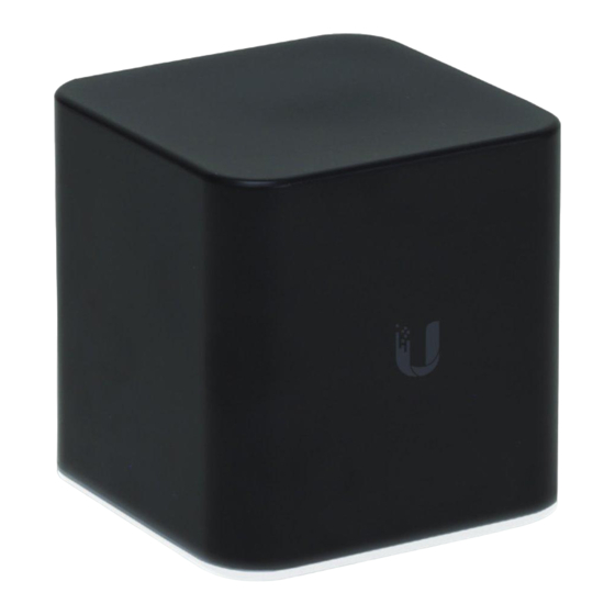 UBIQUITI AIRCUBE ISP QUICK START MANUAL Pdf Download | ManualsLib