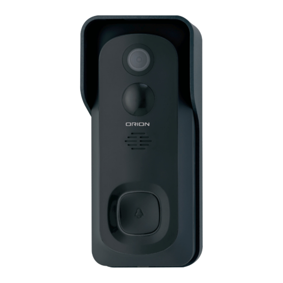 orion smart wireless video doorbell troubleshooting