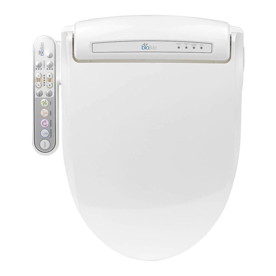 BIOBIDET BB800 INSTALLATION MANUAL AND OPERATING INSTRUCTIONS Pdf