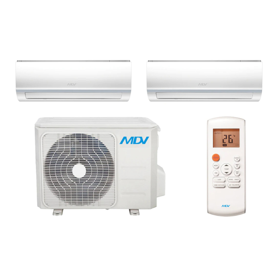 AIRCON MDV MSAFBU-09HRDN8-QRD0GWX OWNER'S MANUAL & INSTALLATION MANUAL ...