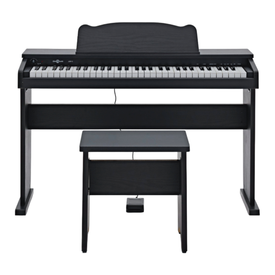 GEAR4MUSIC JUNIOR DIGITAL PIANO USER MANUAL Pdf Download ManualsLib