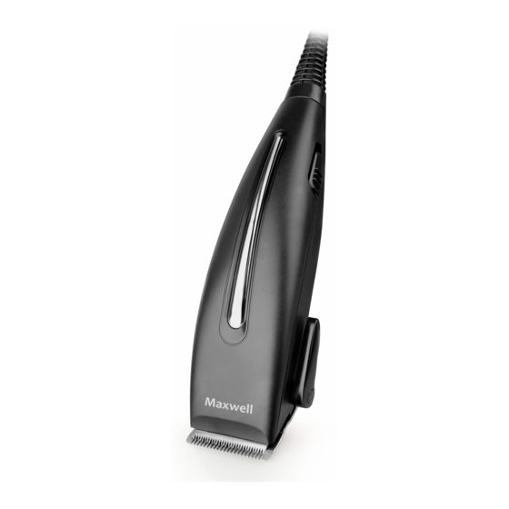 Maxwell MW-2112 BK Manual Instruction