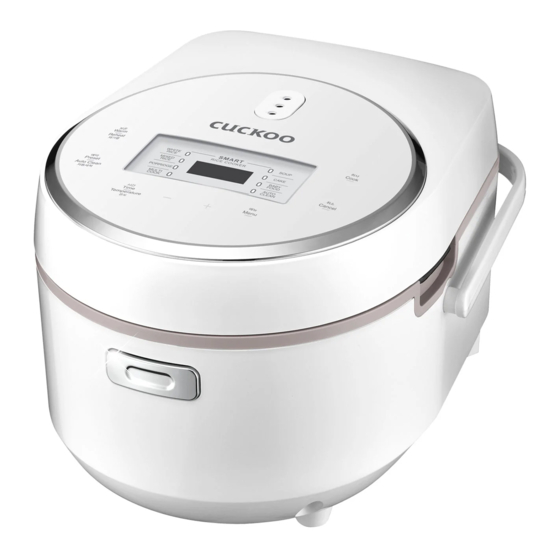 CUCKOO CR0810F SERIES OPERATING INSTRUCTIONS MANUAL Pdf Download