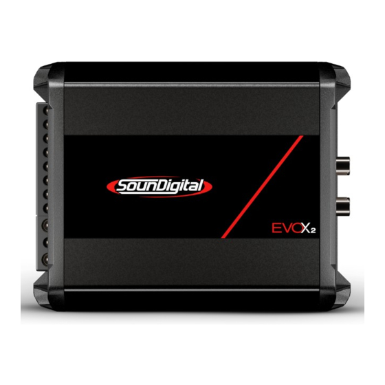 SOUNDIGITAL EVOX2 3000.1 OWNER'S MANUAL Pdf Download ManualsLib