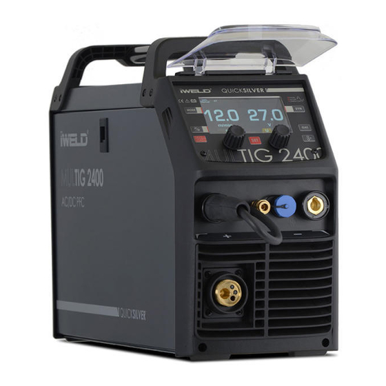 IWELD TIG 2400 AC/DC PFC USER MANUAL Pdf Download ManualsLib