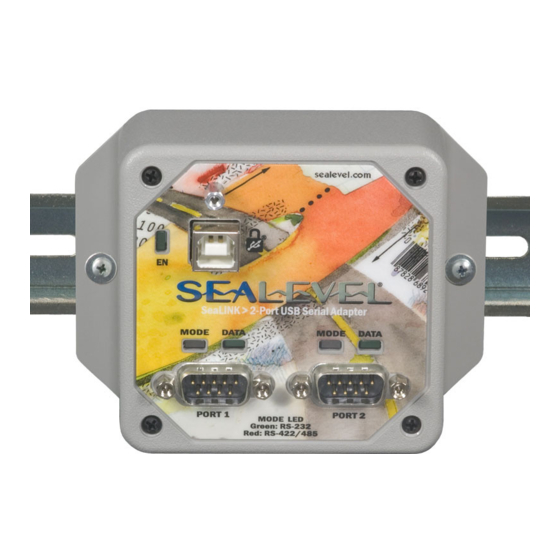 SEALEVEL SEALINK +2.SC USER MANUAL Pdf Download | ManualsLib