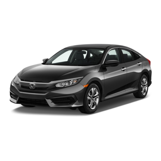 HONDA CIVIC 2016 MANUAL Pdf Download ManualsLib