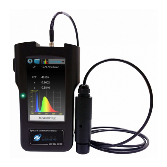 Allied Scientific Pro SRI-RL-5000 User Manual