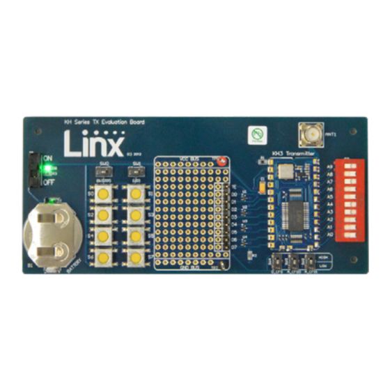 Linx Technologies KH3 Series User Manual