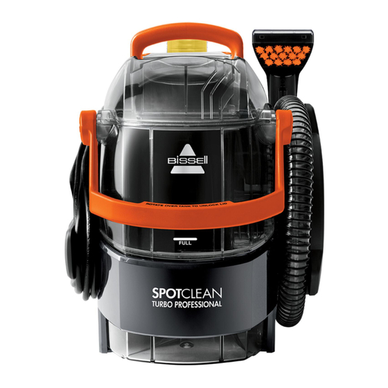 Bissell SPOTCLEAN TURBO 3386 Series Manual