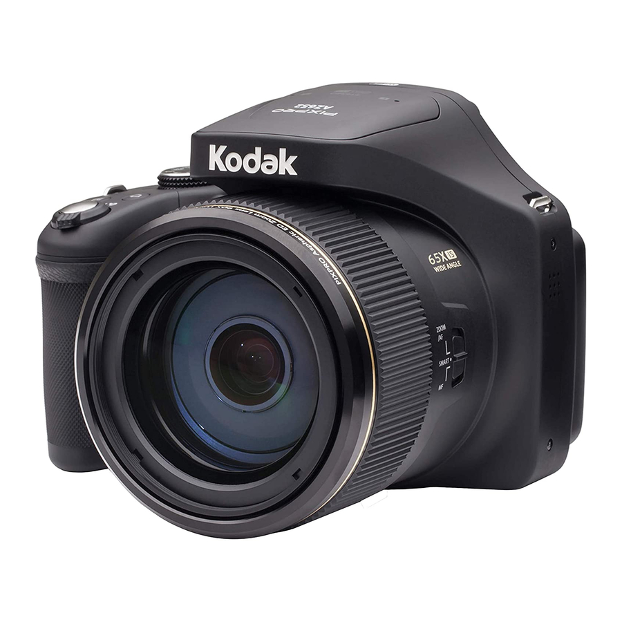 Kodak PIXPRO AZ652 - Digital Camera Quick Start Guide
