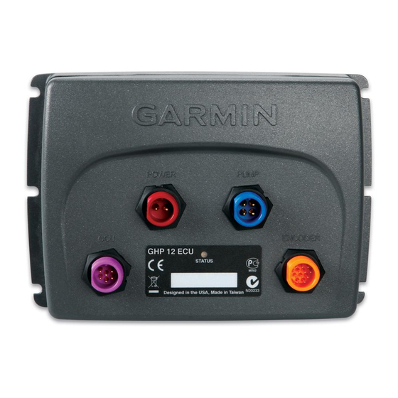 Garmin GHP 12 Autopilot System Installation Instructions Manual