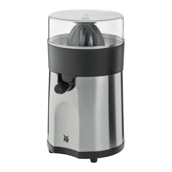 WMF Stelio Operating Manual