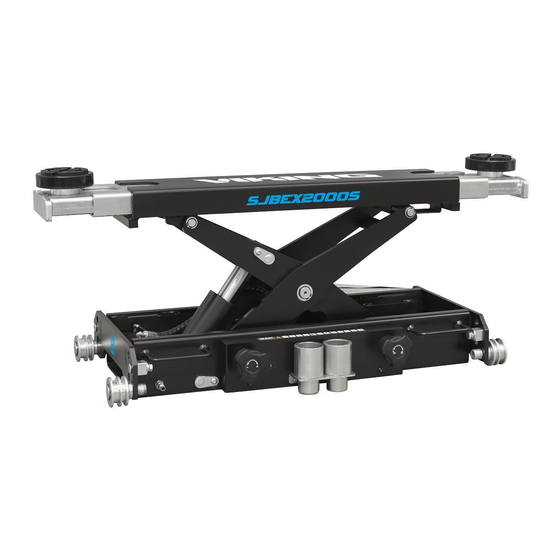 Sealey VIKING SJBEX2000S Manual