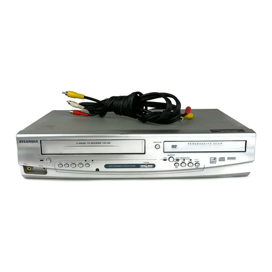 Sylvania DVC841G Owner's Manual