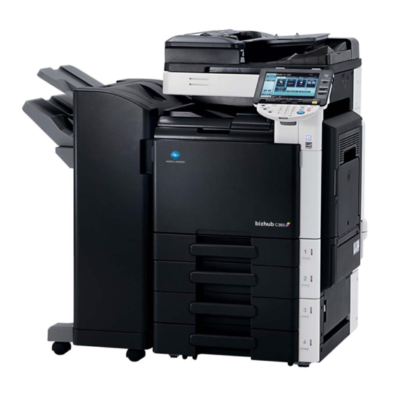 Konica Minolta bizhub C220 Shortcut Manual