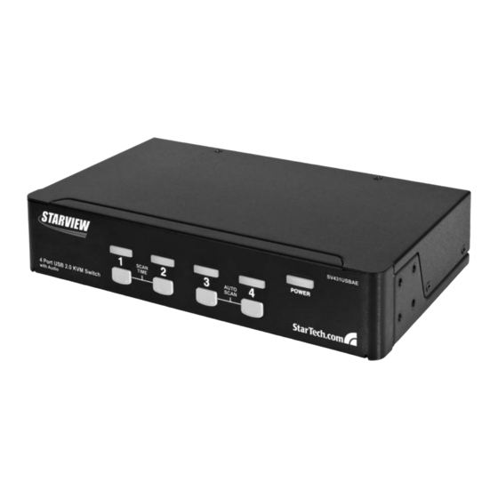 StarTech.com SV431USBAE Instruction Manual