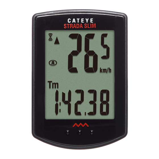 Cateye CC-RD310W User Manual