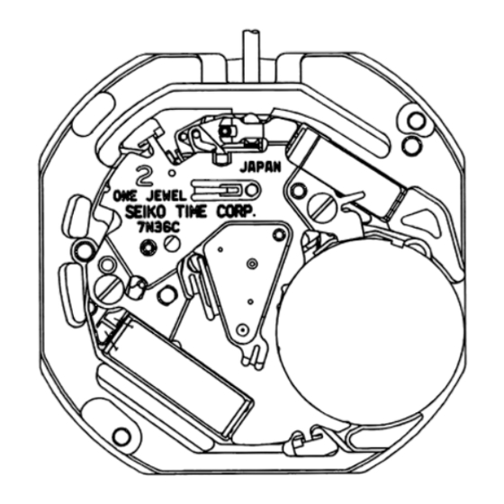 Seiko 7N35C Technical Manual