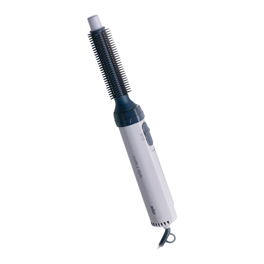 Braun Curls & style AS 200 Manual