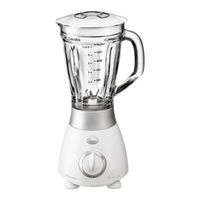 Electrolux Assistent Stand Blender 3000 Operating Instructions Manual