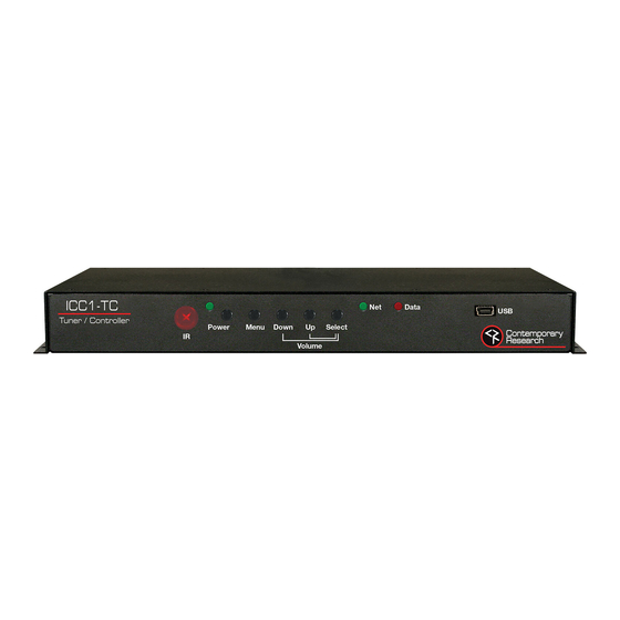 Contemporary Research ICC1-TC Product Manual