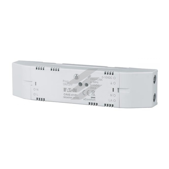 Eaton xComfort CAAE-01/01 Assembly Instructions