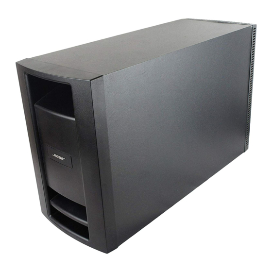 BOSE LIFESTYLE PS28 TEST PROCEDURE Pdf Download ManualsLib