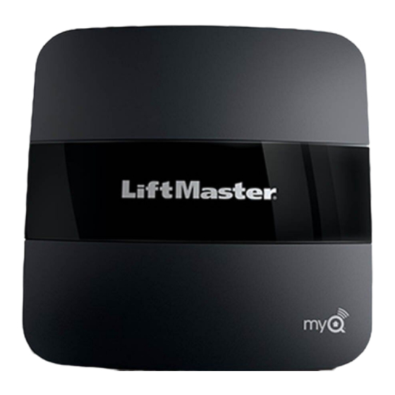 CHAMBERLAIN MYQG0303SP QUICK START MANUAL Pdf Download ManualsLib