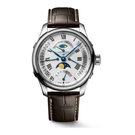 Longines master discount collection moonphase manual