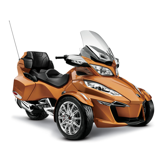 CANAM SPYDER RT SERIES INSTRUCTIONS MANUAL Pdf Download ManualsLib