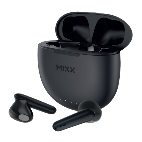 MIXX STREAMBUDS AIR 4 HOWTO MANUAL Pdf Download ManualsLib