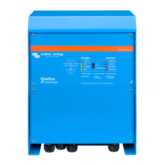 Victron energy Quattro 48/5000/70-100/100 120V Manual