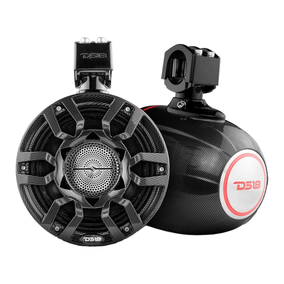 DS18 Hydro CF-X8PRO Owner's Manual