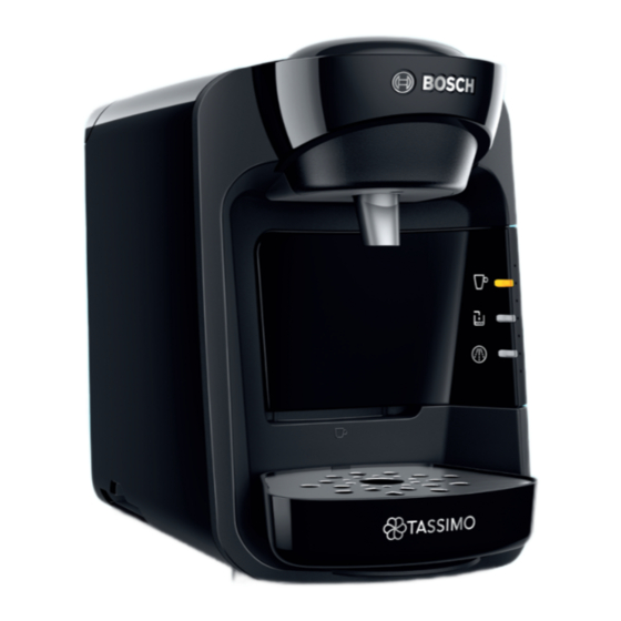 Bosch Tassimo suny TAS3 Series Information For Use