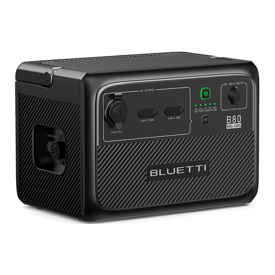 Bluetti B80 User Manual