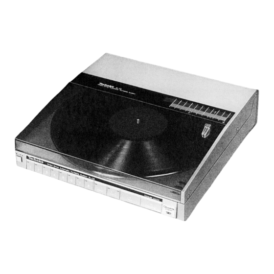 Technics SL-Q6 Manuals | ManualsLib