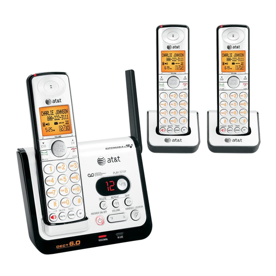 AT&T CL82309 -  DECT 6.0 User Manual