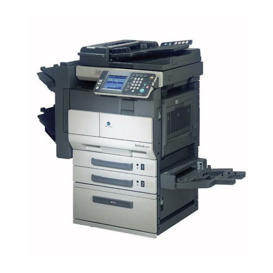 Konica Minolta bizhub 300 Service Manual