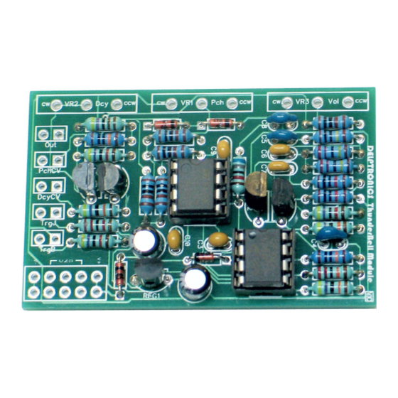 Delptronics ThunderBell Instructions Manual